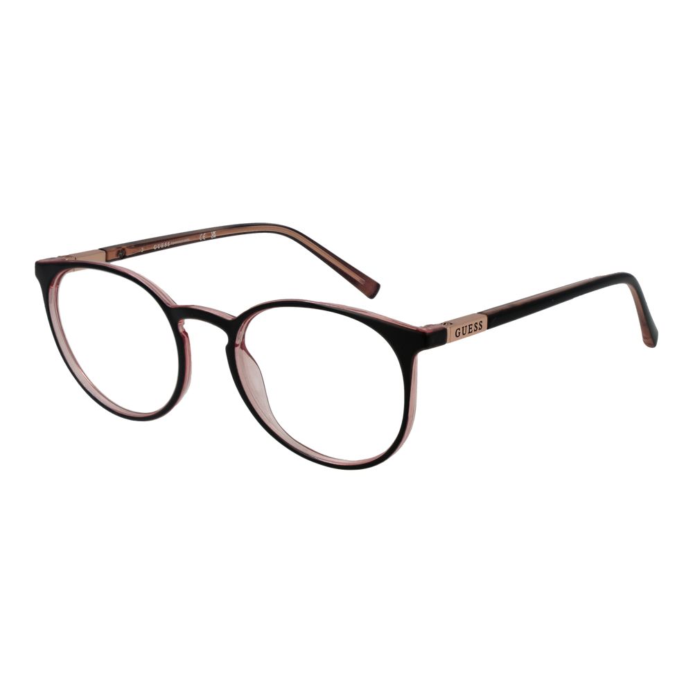 Guess Brille mit schwarzen Edelstahl-Gestell